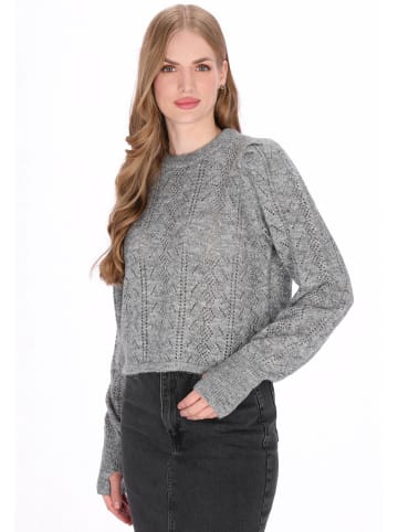 DreiMaster Women Sweater in grey melange