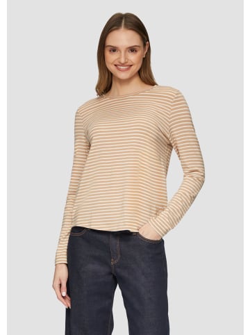 s.Oliver T-Shirt langarm in Braun