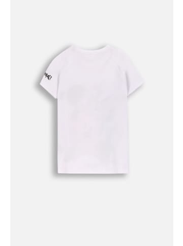 Coccodrillo T-Shirt mit kurzen Ärmeln in weiß