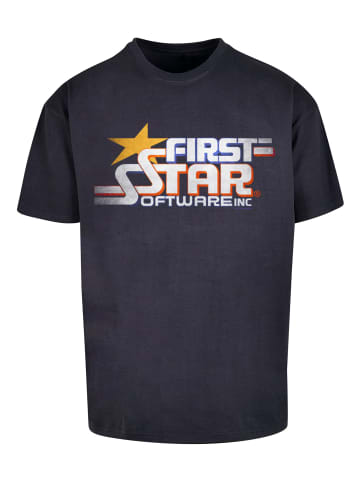 F4NT4STIC T-Shirt FIRSTSTAR Inc Retro Gaming SEVENSQUARED in marineblau