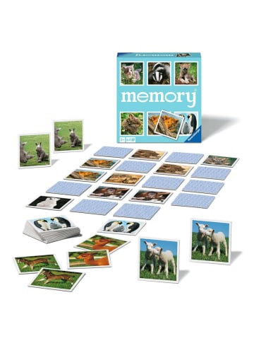 Ravensburger memory® memory® Tierkinder - Kinderspiel ab 3 Jahre 3-99 Jahre in bunt
