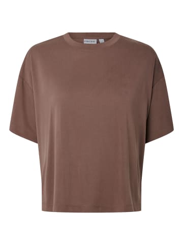Pieces T-Shirt in Coffee Quartz