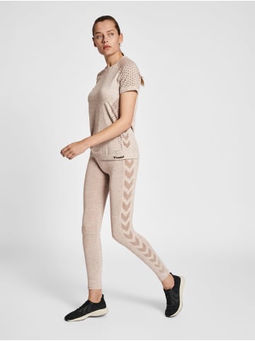 Hummel T-Shirt Raglanärmel Hmlci Multisport Damen in DRIFTWOOD MELANGE