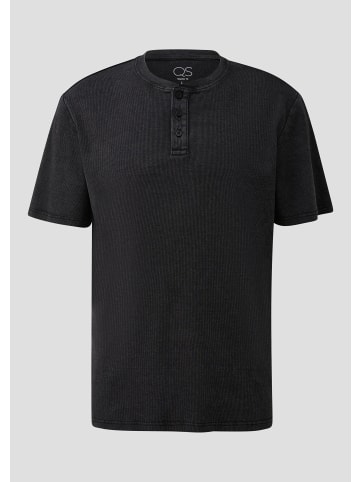 QS T-Shirt in 9999_schwarz