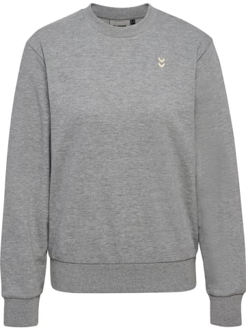 Hummel Pullover "Pulse W Sweat Crewneck" in Grau