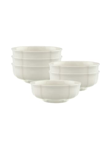 Villeroy & Boch 6er Set Dessertschalen Manoir ø 14,8 cm in weiß