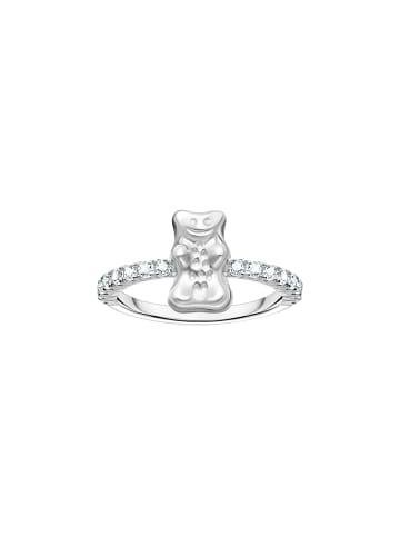 Thomas Sabo Ring Haribo Goldbär in silber, weiß