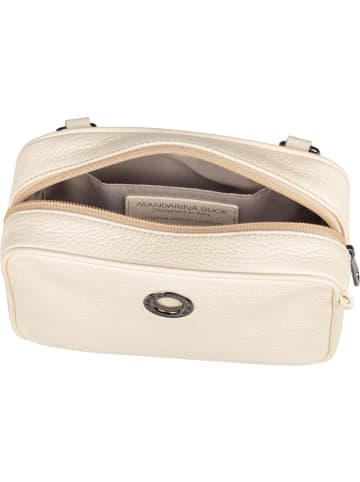 Mandarina Duck Schultertasche Mellow Leather Camera Bag FZT22 in Macadamia