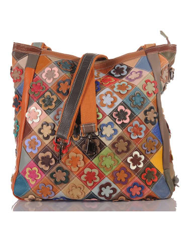 Kmisso Rucksack in Bunt - Rot