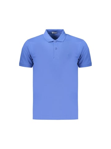 Coveri Moving Blau Baumwolle Herren Polo Hemd