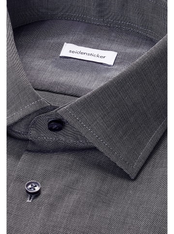 Seidensticker Business Hemd Slim in Grau