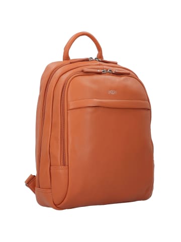 Jump Uppsala Rucksack Leder 36 cm Laptopfach in terracotta