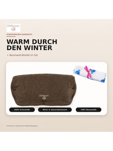 Kinderhaus Blaubär Handmuff TOP in Coconut