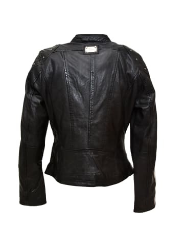 Roberto Geissini Dara Lederjacke Schwarz