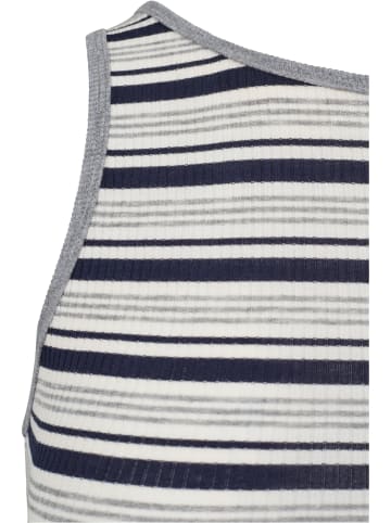 Urban Classics Tank-Tops in navy/white/grey