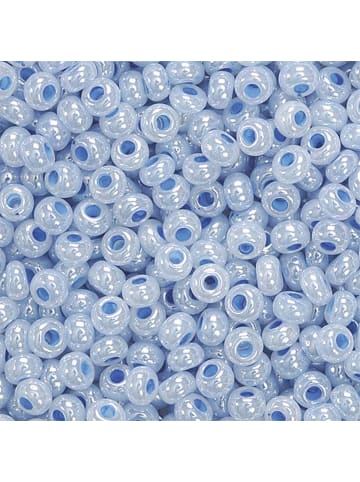 KNORR prandell Rocailles 2,5 mm wasserblau Packung mit 20g