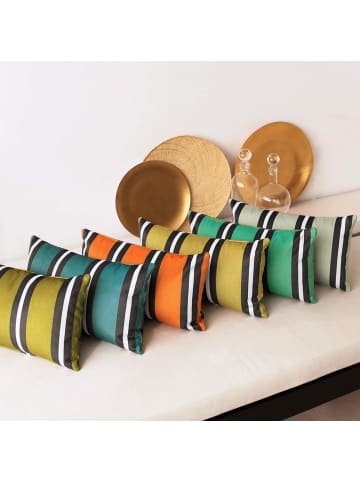 Erwin Müller Nicky-Velours, Samt Kissenhülle in curry