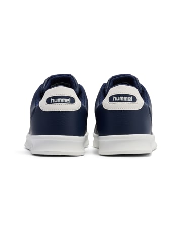 Hummel Schnürsenkel Sneaker Court Line Lebensstil Erwachsene in BLACK IRIS