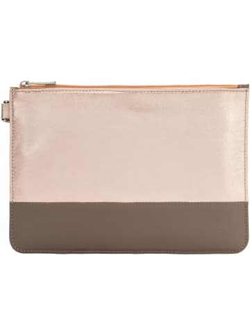 DuDu Clutch Tasche Leder 21 cm in ballerina