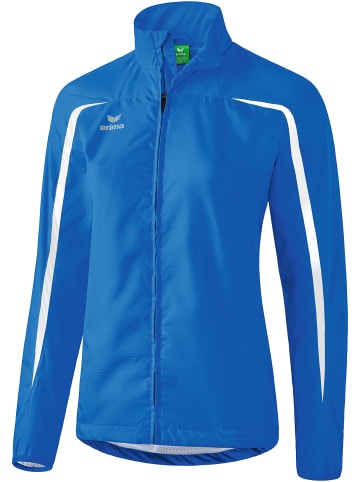 erima Damen Athletic Line Laufjacke in new royal/weiss
