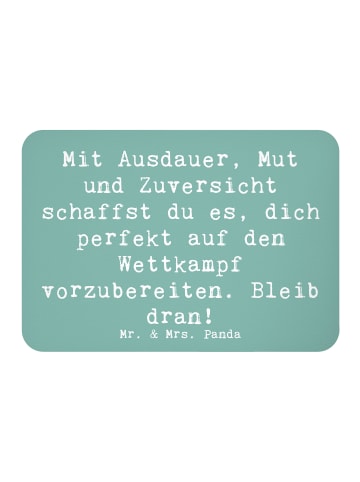 Mr. & Mrs. Panda magnet Spruch Wettkampfvorbereitung meistern mi... in Meeresbrise