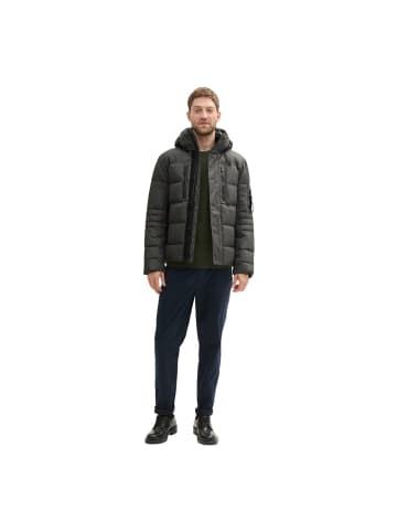 Tom Tailor Jacke in grey garment dye structure