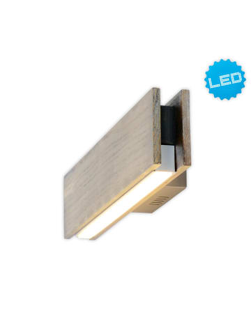 näve LED Wandleuchte "Straight" in Braun