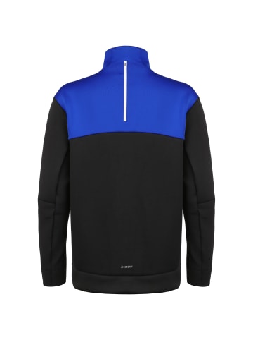 Adidas Sportswear Sweatjacke Z.N.E. in schwarz / blau