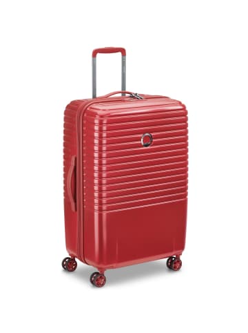 Delsey Caumartin 4-Doppelrollen Trolley 70 cm in rote