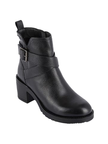 Les Tropéziennes par M Belarbi Lederstiefelette Mell Schwarz