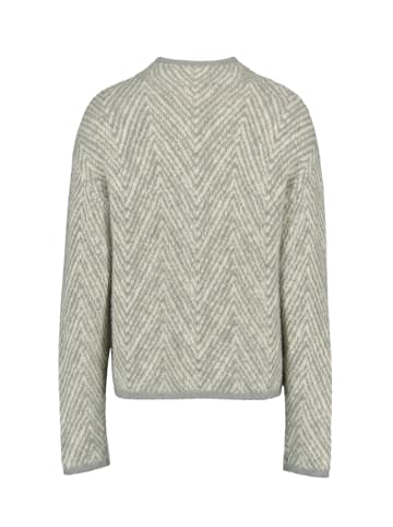 Zero  Strickpullover mit Muster in Beige/Grey