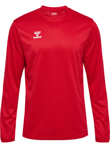 Hummel Hummel Sweatshirt Hmlessential Multisport Unisex Erwachsene Feuchtigkeitsabsorbierenden in TRUE RED