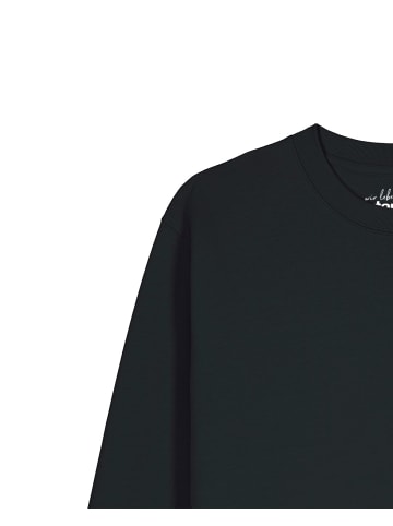 wat? Apparel Sweatshirt Tarot The Coffee in Schwarz