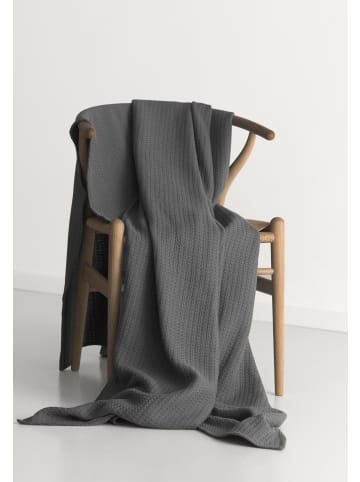 Cradle Studio Wohn- & Kuscheldecke Knit Oversize in metal