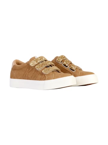 Kaporal Niedrige Sneakers mit Klettverschluss Tippy Braun