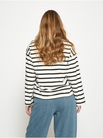Peppercorn Bluse in Black Stripe