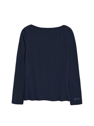 Polo Club Langarmshirt in Navyblau