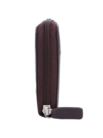 mano Don Tommas Geldbörse Leder 18 cm braun