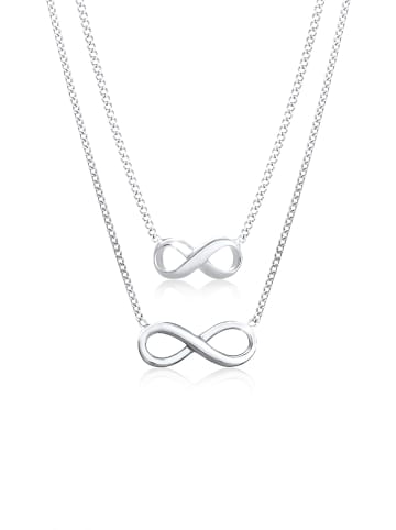 Elli Halskette 925 Sterling Silber Infinity in Silber