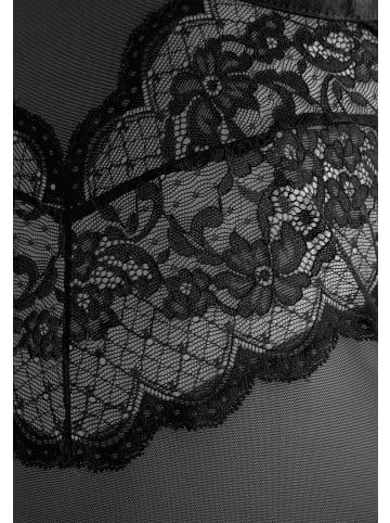JETTE Langarmbody in schwarz
