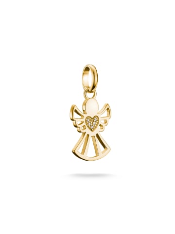 Thomas Sabo Charm-Anhänger in gold, weiß
