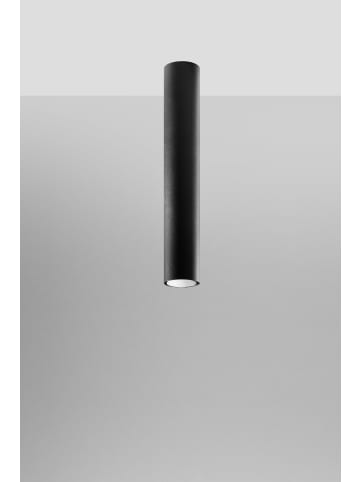 Nice Lamps Deckenleuchte CASTRO 40 in Schwarz aluminium tube loft style Gu10 LED NICE LAMPS