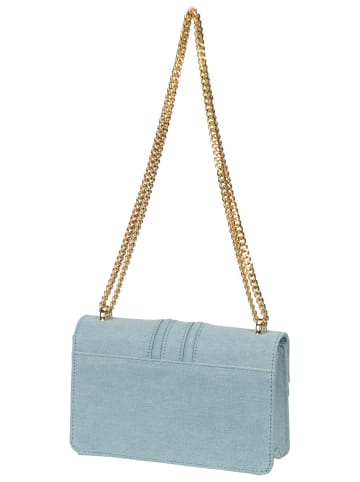 Seidenfelt Handtasche Roros East-West in Denim In Blue