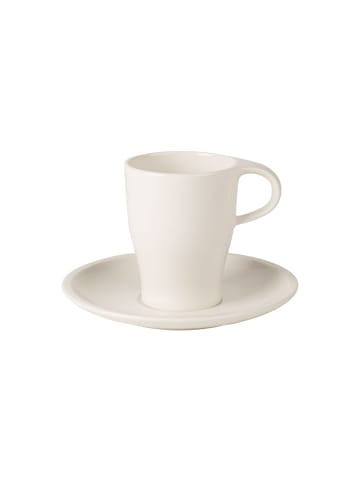 Villeroy & Boch Kaffeebecher mit Untertasse 2tlg. Coffee Passion in weiß