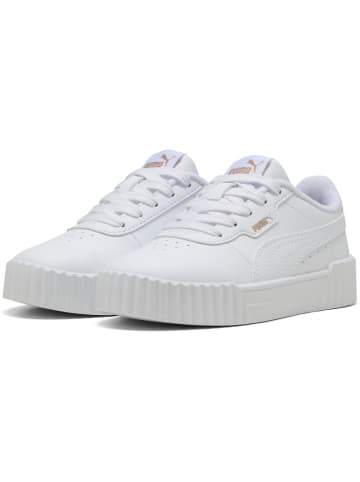 Puma Kinder Sneaker "Carina 3.0 PS" in Weiß