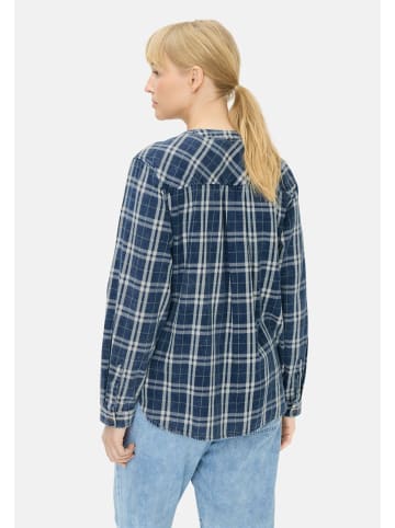 Camel Active Karobluse aus reiner Baumwolle in Dunkelblau