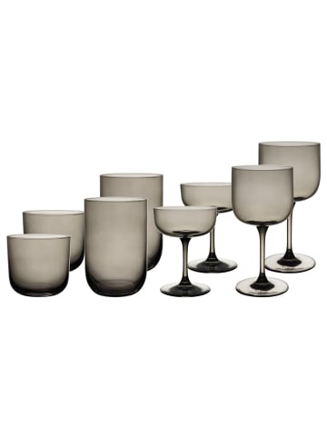 like. by Villeroy & Boch 8-tlg. Komplett-Gläser-Set Like Glass in Smoke