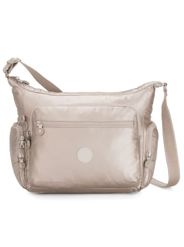 Kipling Gabbie Umhängetasche 37 cm in metallic glow