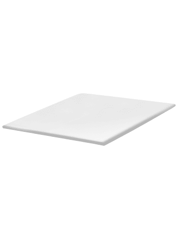 Beliani Topper RESTFUL in Weiß - (W) 180 x (H) 3.5 x (L) 200 cm