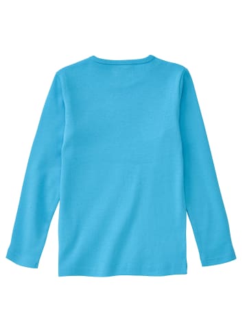 Langarmshirt in hellblau